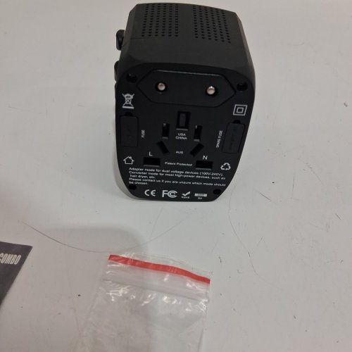 VYLEE Universal International Power Travel Plug Adapter - for Europe USA UK AUS Asia - 250v - black (model ol-212) image 4