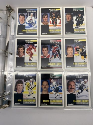 400+ APPROX ASSSTD PINNACLE 1991 HOCKEY NHL CARDS image 19