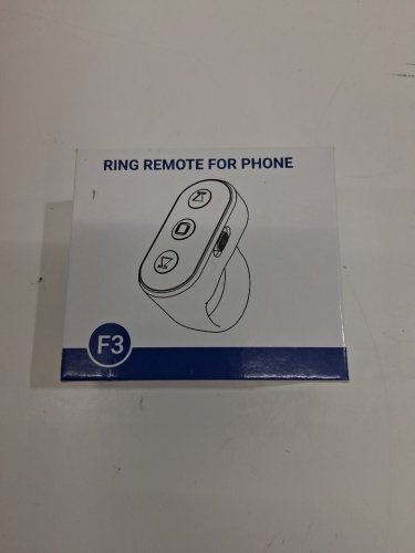 FIKAVI wireless Bluetooth scrolling RING REMOTE FOR PHONE - compatible with apple and android - black (MODEL: F3) image 4