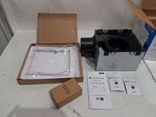 BREEZE EASY EASY INSTALL BATHROOM FAN - 50/80/110 CFM - WHITE (MODEL:5192227) image 4