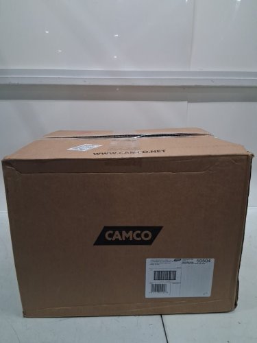 CAMCO camper/rv dual propane tank cover - fits two 20lbs tanks - black (model: 50504) image 2
