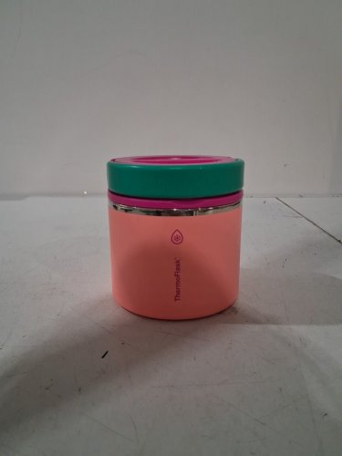 thermoflask insulated food jar - 20oz - coral/pink/green image 4