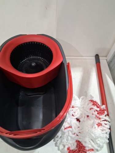 VILEDA EASYWRING BUCKET SYSTEM - BLACK/RED image 2