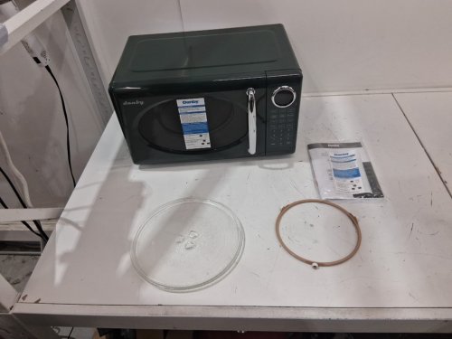 Danby retro countertop microwave - 700w - 0.7cu.ft - green (model: dmw07e1gdb) image 5