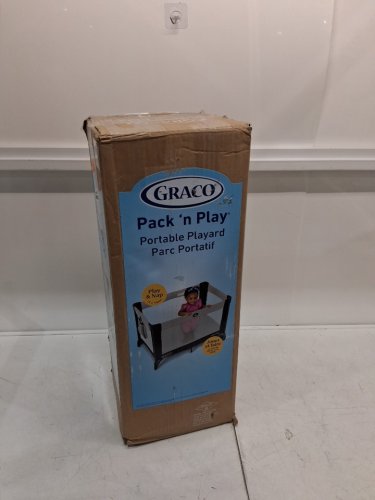 GRACO PACK N' PLAY playard portable foldable playpen - Oakley Black/White (model: 2084226) image 2