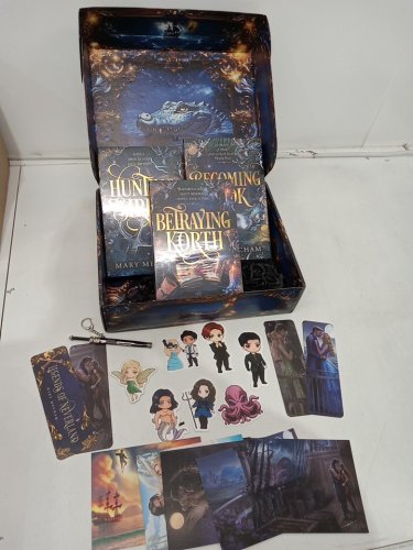 Legends of Neverland Deluxe Kickstarter Box Set with 3 books, Keychain, stickers, and art prints by Mary Mecham image 4