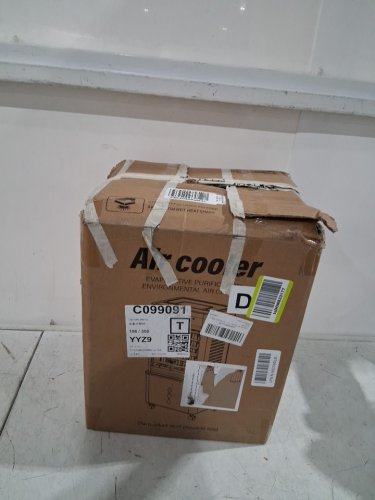 3-IN-1 PORTABLE 60° OSCILLATING AIR CONDITIONER/COOLER WITH REMOTE - 6 SPEEDS - 12L - WHITE (MODEL: KYS-30-105Y) image 2