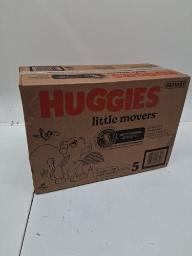 132PK HUGGIES LITTLE MOVERS DIAPERS - SIZE 5 (27+LBS) - DISNEY BABY LION KING (MODEL: 56316) image 2