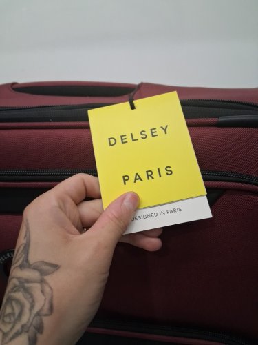 delsey paris Sky Max 3.0 Carry-On Plus Expandable Softside Luggage 28" - Burgundy image 5