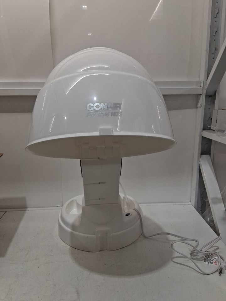 CONAIR PRO STYLE BONNET HAIR DRYER - 1875W - WHITE (MODEL: hh320rnx) image 4