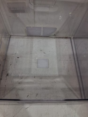 3PK BRIGHTROOM STACKABLE BIN - 12" X 12" X 8" - CLEAR image 5