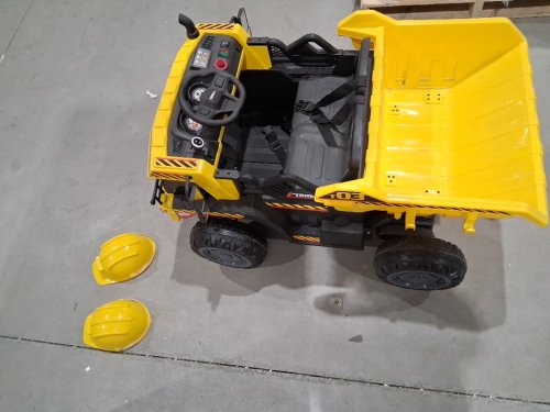 HUFFY Tonka Ride On Dump Truck WITH WORKING DUMP BED Realistic lights and sounds  - 12V - 5MPH - YELLOW (MODEL: 17665) image 2