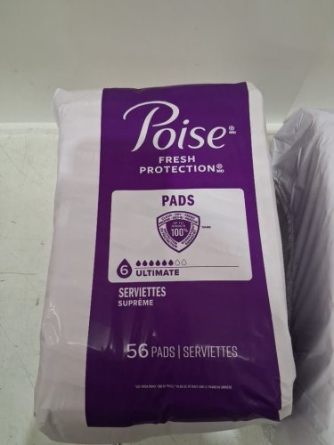 112PK POISE INCONTINENCE PADS - ULTIMATE ABSORBENCY - REGULAR - PINK (MODEL: 10036000474418) image 4