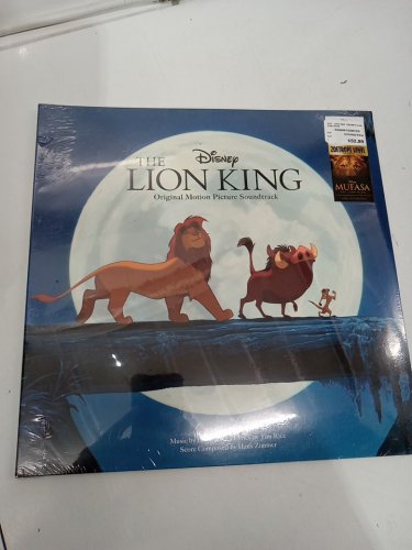 (1LP) The Lion King Original Motion Picture Soundtrack: 30th Anniversary Zoetrope Vinyl Record image 2