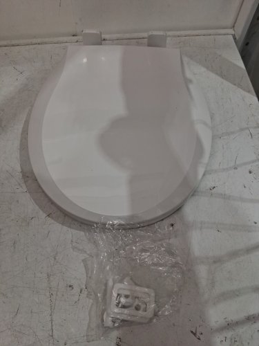 Garvee Toilet Seat with Potty Training Toddler Seat - 15"  round - white image 3