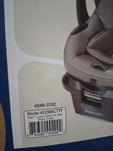 Maxi-cosi Mico Luxe+ Car Seat - 4lb to 30lb - Twillic Truffle (MODEL: 22366CTTF) image 3