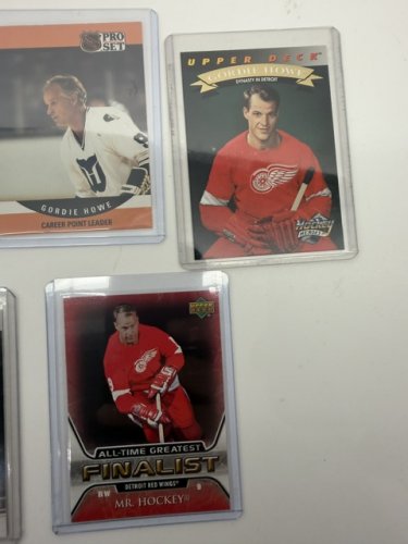 ASSTD GORDIE HOWE HOCKEY CARDS image 8