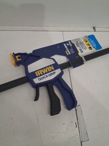 IRWIN QUICK-GRIP BAR CLAMP - ONE-HANDED HEAVY-DUTY 6" X 36" - 600LBS OF SUSTAINED CLAMPING FORCE (MODEL: 1964715) image 3