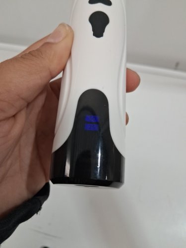 6PC YABIFE rechargeable ELECTRIC PET NAIL GRINDER WITH TWO DIFFERENT TIPS and clippers - white/black image 4