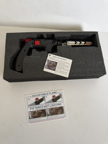 SONDIKO POWERFUL PROPANE CULINARY COOKING TORCH - 172 X 67 X 346 MM - BLACK (MODEL: GF-8010) image 3