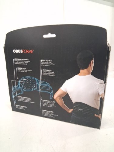 OBUSFOME MENS BACK BELT XXL (MODEL: BB-ML1) image 3