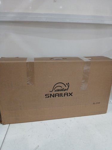 snailax shiatsu neck, shoulders & full back kneading shiatsu/rolling massager with heat - grey (model: sl-233) image 2