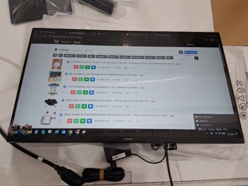SAMSUNG ESSENTIAL MONITOR s3 - 27" IPS PANEL WITH TILT STAND - 100HZ - ERGONOMIC ADVANCED EYE CARE DISPLAY WITH GAME MODE (MODEL: LS27D304GAN) image 5