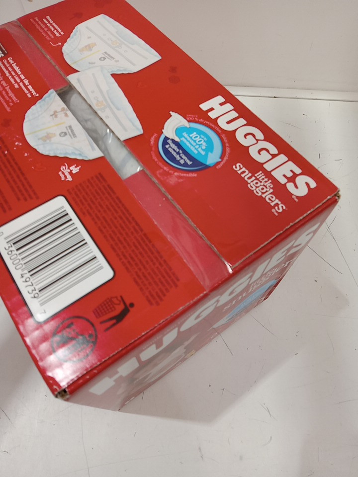 84PK HUGGIES LITTLE SNUGGLERS DISPOSABLE DIAPERS - SIZE NEWBORN (UP TO 10LBS) - DISNEY BABY WINNIE THE POOH image 3