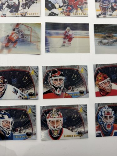 40 COMPLETE SET 1996 PINNACLE MCDONALDS NHL ICE BREAKERS CARD SET image 11
