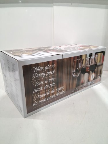18pk Wine Glass Party Pack - 16oz - (model: 2826116) image 2