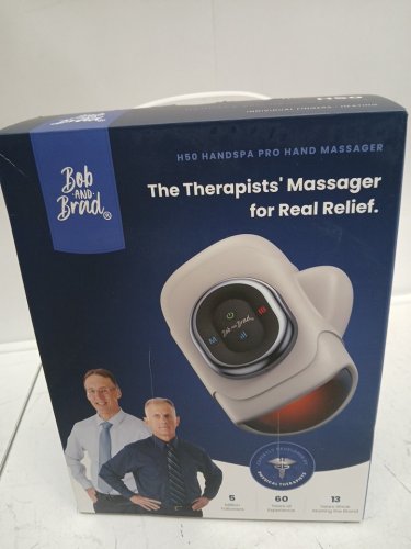 Bob and Brad HandSpa Pro Hand Massager - white (model:BADUSHM-H50) image 2