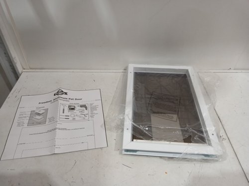petsafe aluminum Tinted Vinyl Flap pet door - 19.7'' - White (model:ppa00-10859) image 3