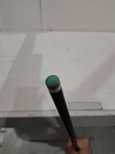 2PC carbon fiber SCREW-IN billiards stick pool cue - 58" - blue/black (model: ‎YF-Q2) image 3