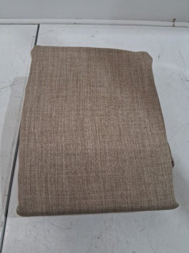 (1 PANEL) HPD POLE POCKET ROOM DARKENING CURTAINS - 50"X120" - THATCHED TAN (MODEL: boch-ln18538-120) image 3