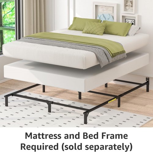SMART BOX SPRING BED BASE - 9"- FULL - BLACK (MODEL: b07k6hf9hk) image 2
