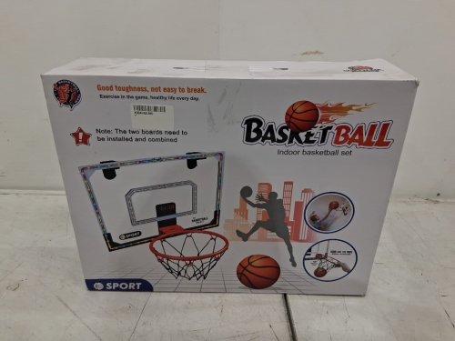 TOURNAMENT BASKETBALL COMPETITIONS Basketball Hoop Over The Door/Wall Mounted Set with DIGITAL SCORE KEEPER - 14" - MULTICOLOUR (MODEL: CX40C-1) image 2