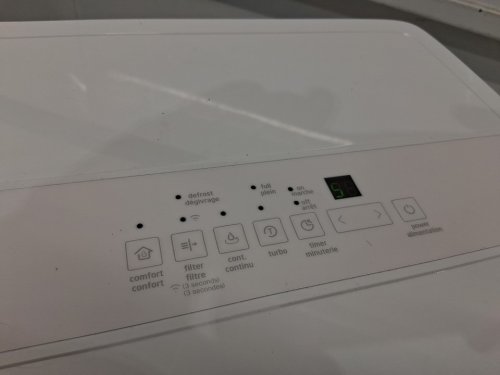 MIDEA DEHUMIDIFIER FOR BASEMENT WITH REUSABLE AIR FILTER - 3000SQ.FT - WHITE (MODEL: MAD35C1AWS-A) image 7
