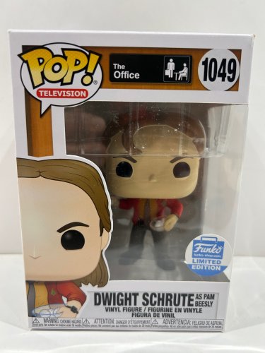 Funko pop! **funko limited Edition** Television: the office - Dwight schrute as Pam beesly vinyl figure (#1049) image 2