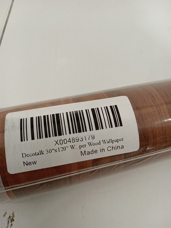Decotalk Multi-purpose Peel and stick contact paper wallpaper - 2.5FT x 10ft - Dark Wood Grain (Model: 3179) image 3