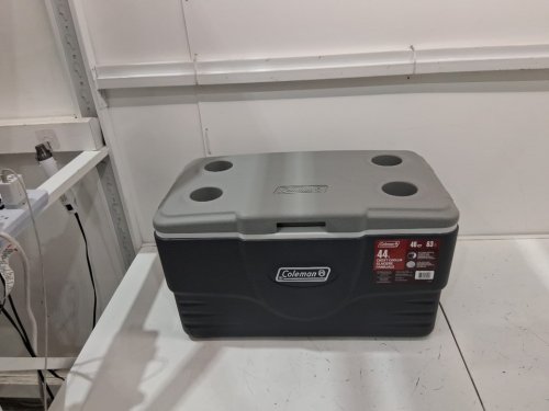 COLEMAN EXTREME COOLER WITH HEAVY DUTY CARRY HANDLES - 46 QUART - GREY (MODEL: CM2201100/1986833) image 2