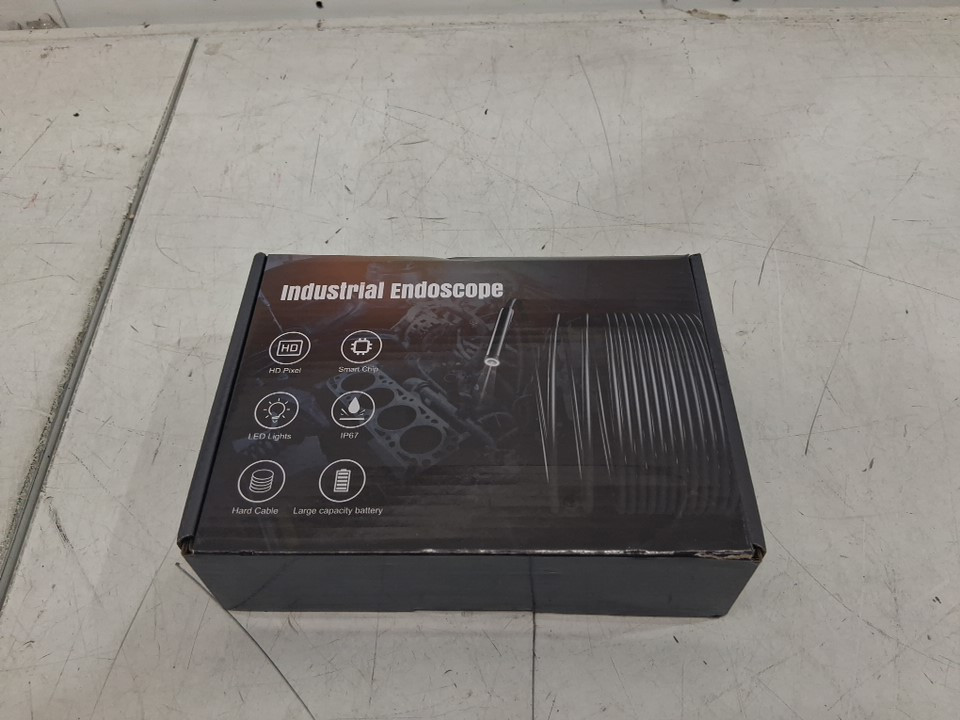 ENDOSCOPE CAMERA WITH LIGHT AND 4.3" IPS SCREEN - 1080P HD - 16.4FT - BLACK (MODEL:C30) image 2