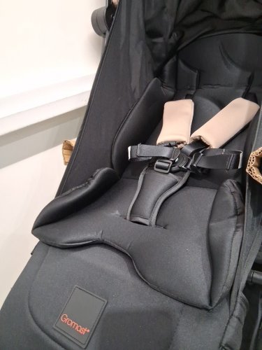 gromast ifold2.0 folding baby stroller - beige (model: 	GT077) image 4