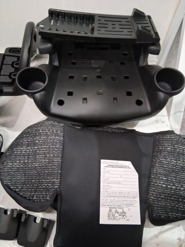 EVENFLO GOTIME SPORT/lx HIGH BACK BOOSTER SEAT - Black/grey (MODEL: 35012445C) image 5