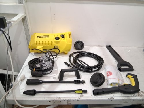 karcher k2 power control electric pressure washer with dirt-blaster spray wand - 1.45 gpm - 1700psi - black/yellow - (model: ‎1.602-361.0) image 5