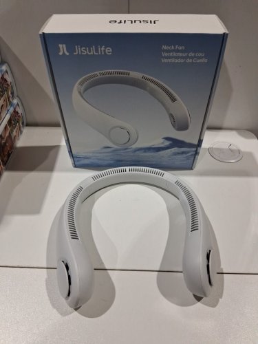 Jisulife LIFE4 5-Speed portable neck fan - OSFM - White (model: fa14-s) image 2
