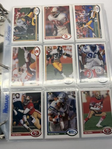 750 APPROX ASSSTD 1991 UPPER DECK NFL FOOTBALL CARDS image 15