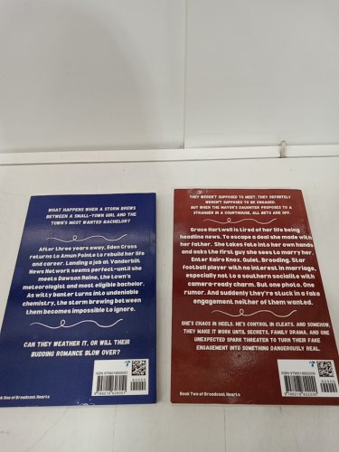 2 Assorted Broadcast Hearts Novels: Behind the Forecast / Love in the Headlines by Evie Daniels image 3