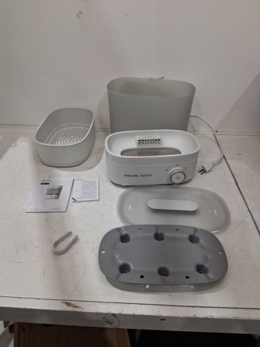 PHILIPS AVENT PREMIUM BOTTLE STERILIZER & DRYER - WHITE (MODEL: SCF293/00) image 2