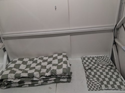 3PC Erosebridal Plaid Checkerboard Quilt Comforter Set - queen - green image 3