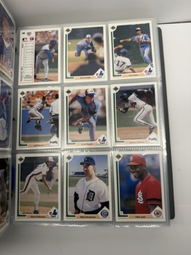 750+ ASSSTD 1991 UPPER DECK MLB BASEBALL CARDS image 14